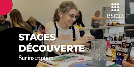 Stage Découverte - Les fondamentaux du dessin -  ESMA  Bordeaux