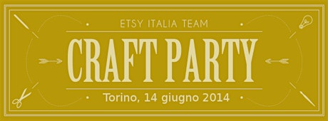 Etsy 2014 Craft Party - Torino