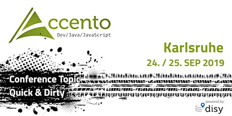 Hauptbild für Accento Conference 2019 - Dev/Java/JavaScript