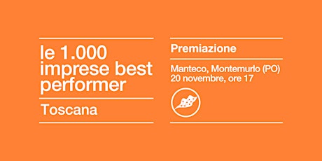 PREMIO LE 1000 IMPRESE BEST PERFORMER 2023 | TOSCANA primary image