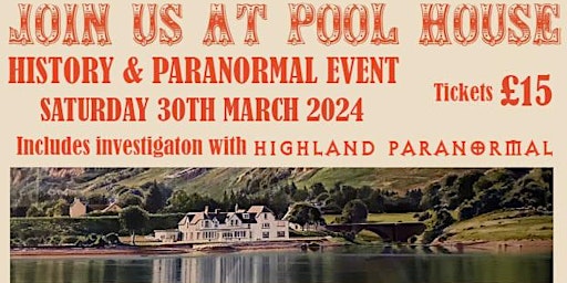 Pool House - History and Paranormal primary image