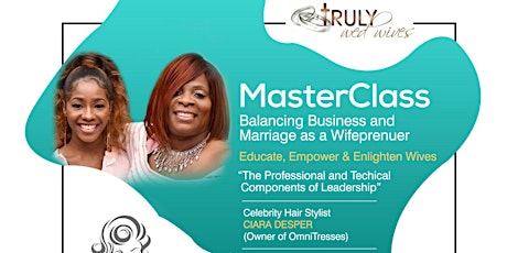 Masterclass Workshop ~ The Year of Vision 20/20