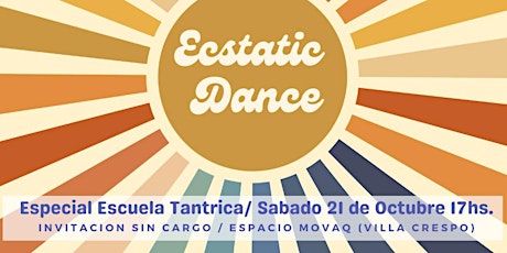 Imagen principal de Ecstatic Dance Buenos Aires! Especial Escuela Tantrica
