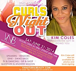 CURLS NIGHT OUT! Featuring KIM COLES primary image