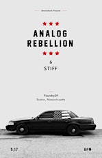 Strewnshank Presents Analog Rebellion at Foundry24 w/ Stiff and Slumberjack primary image