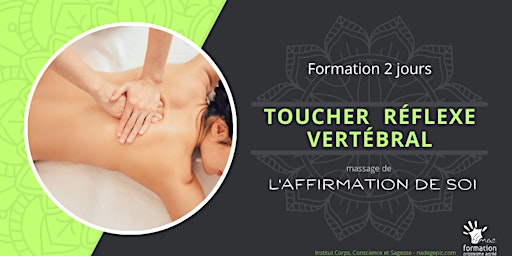 Image principale de Formation TOUCHER REFLEXE VERTEBRAL - massage du dos