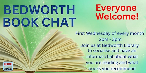 Bedworth Book Chat @Bedworth Library, Drop In, No Need to Book