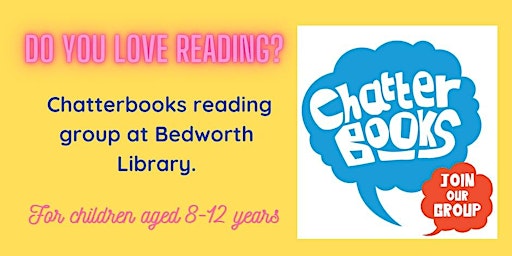 Chatterbooks Reading Group @Bedworth Library, Drop In, No Need to Book primary image