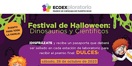 Halloween 2023: Dinosaurios y Científicos primary image