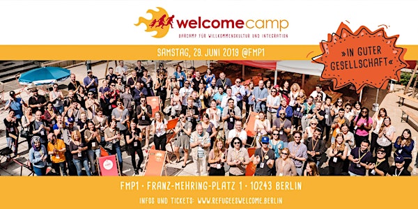 WelcomeCamp 2019 "In guter Gesellschaft"