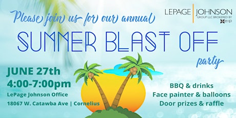 LePage Johnson Realty Summer Blast Off Client Party primary image