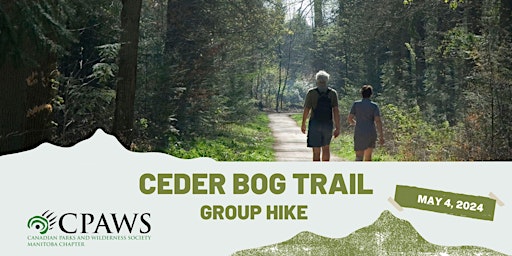 Group Hike at Cedar Bog Trail in Birds Hill Provincial Park - 1:30 pm primary image