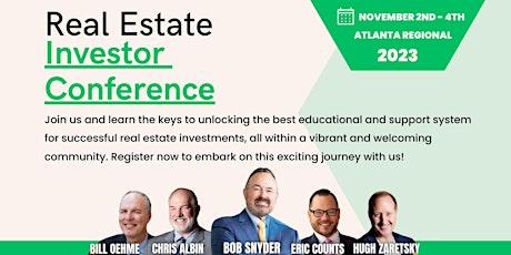 Real Estate Investor Conference - Chattanooga primary image