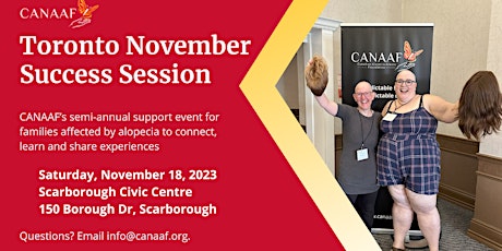 CANAAF Toronto Family Support Session: November 2023 primary image