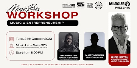 Chris Keaton: Music and Entrepreneurship Panel primary image