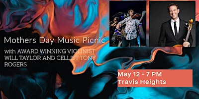 Primaire afbeelding van Mother's Day Musical Sunset Picnic with LIVE Strings - SOUTH Austin