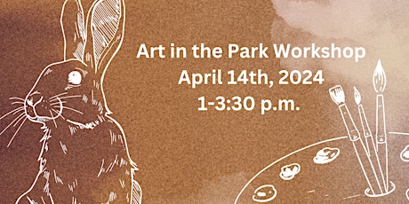 Imagem principal de Art in the Park Workshop-Cottontail Rabbit in Watercolor