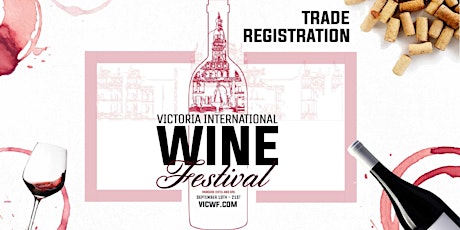 Hauptbild für TRADE REGISTRATION & MASTER SEMINAR - Victoria International Wine Festival