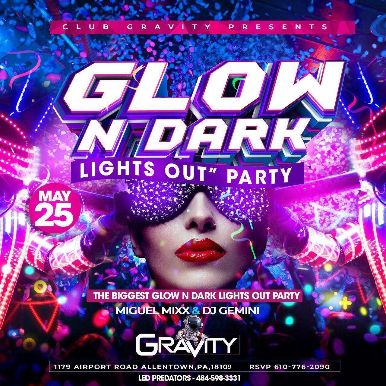 LIGHTS OUT GLOW PARTY