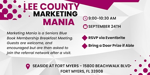 SBB MARKETING MANIA-LEE COUNTY primary image