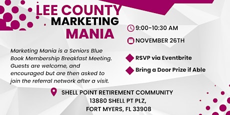 SBB MARKETING MANIA-LEE COUNTY