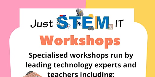 Imagem principal do evento Just-STEM-iT Workshops