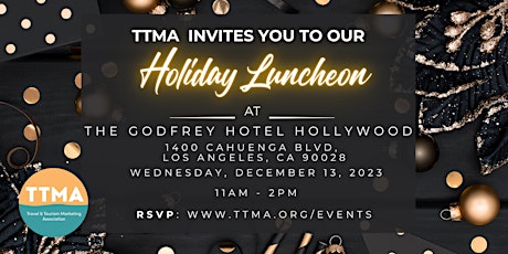 Imagen principal de TTMA Presents: Holiday  Luncheon