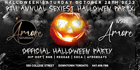 AMORE SATURDAYS BIGGEST 9TH ANNUAL HALLOWEEN PARTY IN DOWNTOWN TORONTO primary image