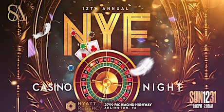 Immagine principale di 12TH ANNUAL NEW YEARS EVE CASINO NIGHT 