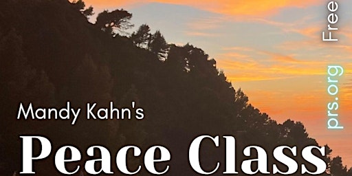 Image principale de PEACE CLASS with Mandy Kahn