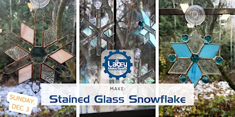 Imagen principal de MAKE: Stained Glass Snowflake