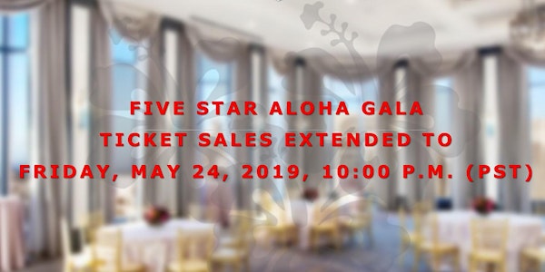 HCCNC 2019 Five Star Aloha Gala