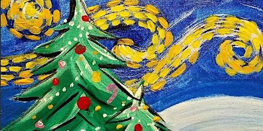 IN-STUDIO CLASS Starry Christmas Thurs. Dec. 14th 6:30pm $35 primary image