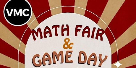Image principale de VMC Math Fair & Game Day: Fall 2023