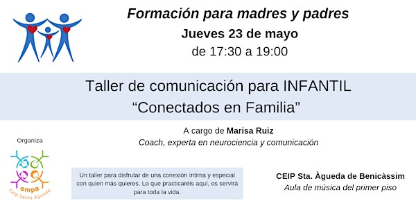 Taller de comunicación para INFANTIL - Conectados en familia