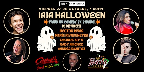 Stand-Up Comedy en Español ¡Jaja Halloween! primary image