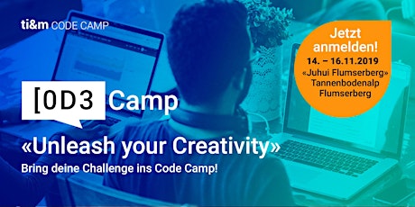 Hauptbild für ti&m code camp – Unleash your Creativity
