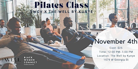 BWCV X The Well by Kunye Pilates Class primary image