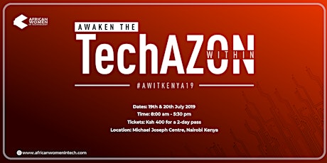 African Women In Technology_Kenya #AWITKenya19 primary image
