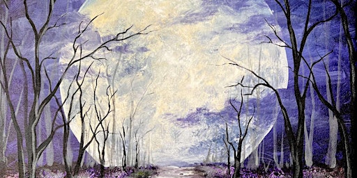 Lavender Moonlight - Paint and Sip by Classpop!™ primary image