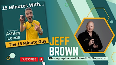 LinkedIn Tips and Tricks for Social Media - Live Podcast  with Jeff Brown primary image