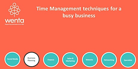 Time Management techniques for a busy business