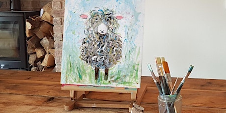 Imagen principal de 'Woolly Sheep' Painting workshop @The Painting Pot, Selby