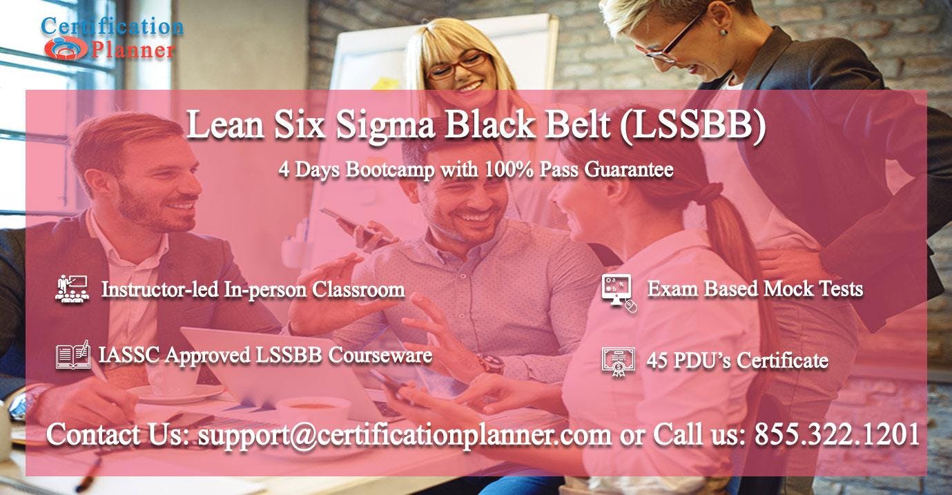 Lean Six Sigma Black Belt (LSSBB) 4 Days Classroom in Salt Lake City