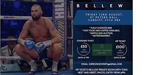 An Evening with Tony Bellew in Cardiff primary image