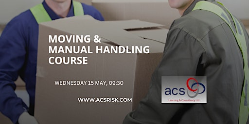 Moving and Manual Handling Course primary image