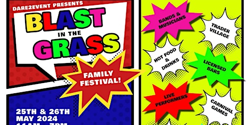 Imagem principal do evento Blast In The Grass Festival - Chorley