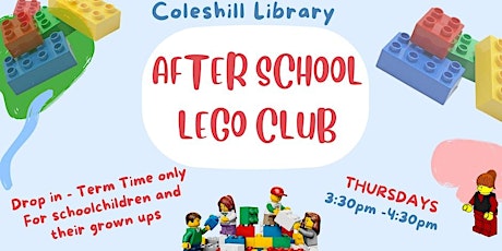 After School Lego Club (Term Time Only)