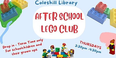 After School Lego Club (Term Time Only) primary image