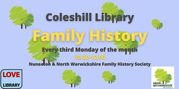 Family History Surgery @ Coleshill Library